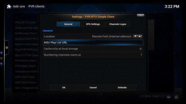 How to bring IPTV channels to Kodi (Old Version)